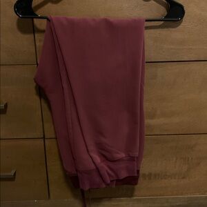 Mandala Scrubs High Waisted Jogger - Raisin